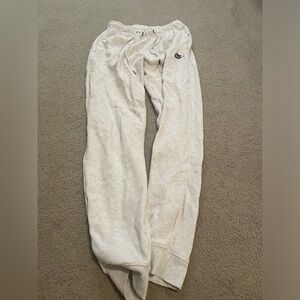 Small light grey Nike sweatpants